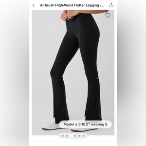 ALO yoga airbrush high waist flutter legging